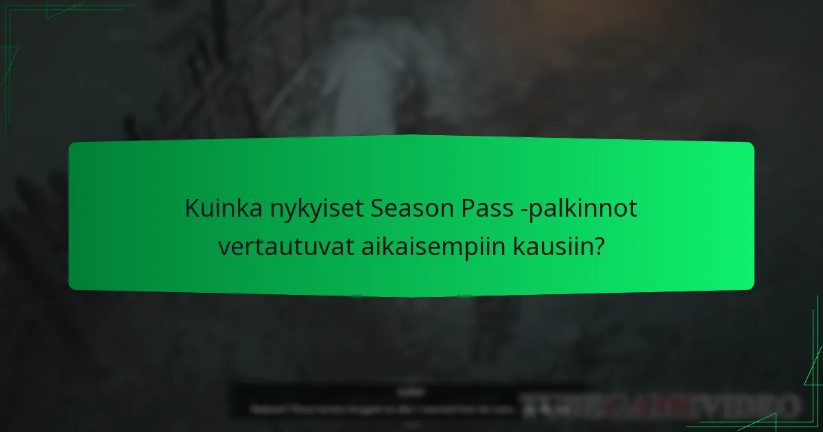 Millaisia palkintoja on saatavilla Diablo IV Season Passissa?