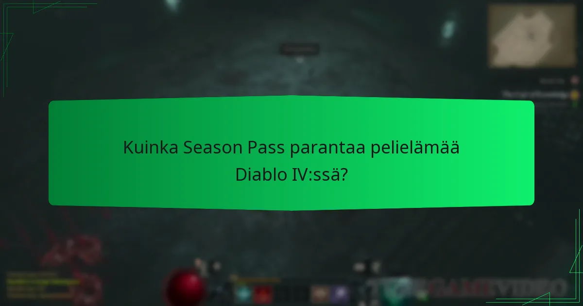 Kuinka Diablo IV Season Passin haasteet vertautuvat aiempiin kausiin?
