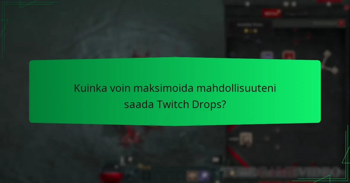 Mitkä kosmetiikkaesineet ovat saatavilla Twitch Dropsin kautta?