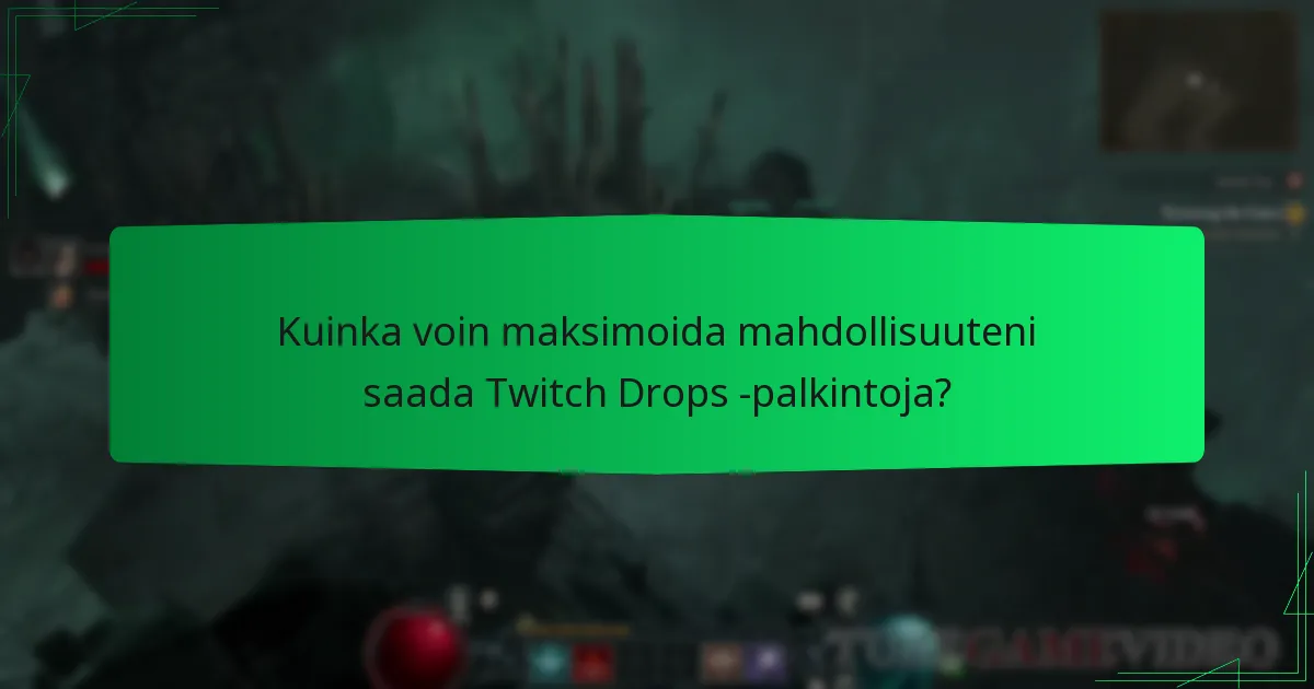 Kuinka lunastan Diablo IV Twitch Drops -palkintoja?