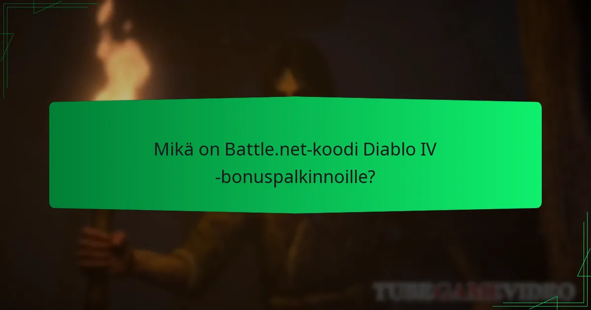 Mitkä ovat Battle.net-koodin bonuspalkinnot?