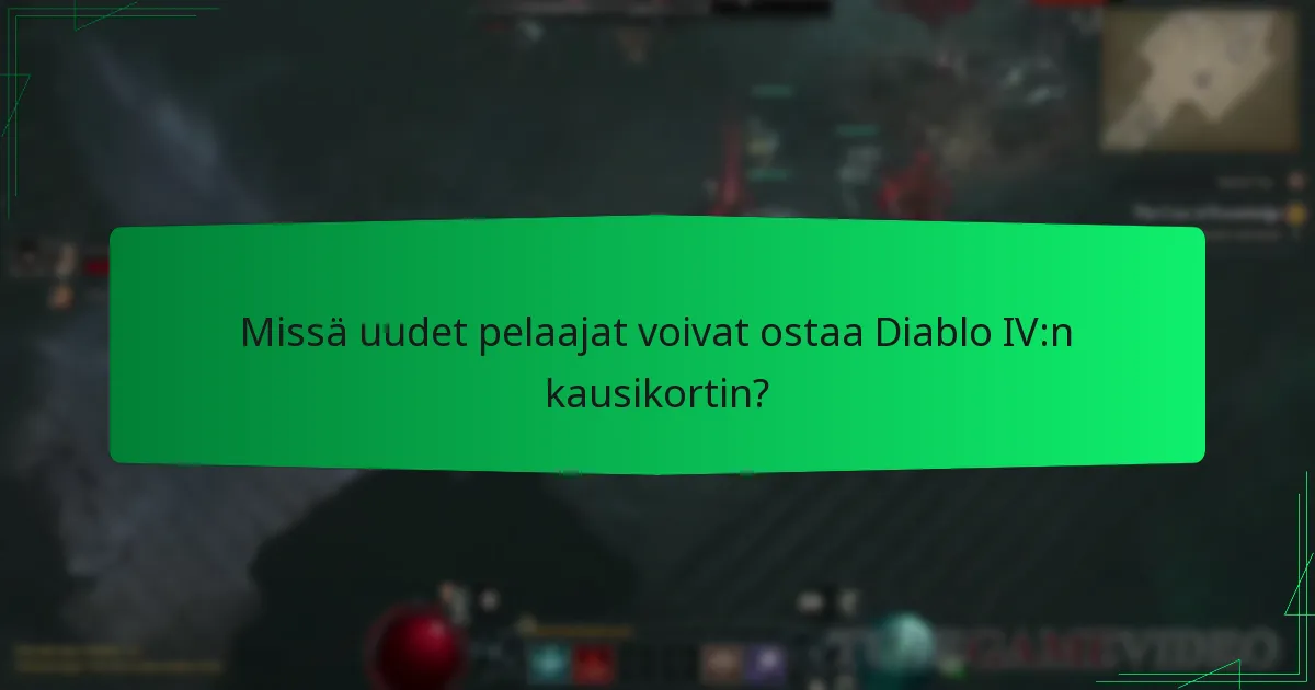 Mitkä strategiat uusien pelaajien tulisi käyttää kausikortissa?