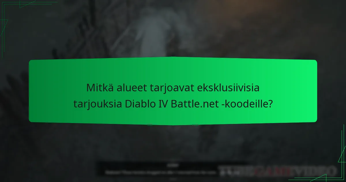 Mitkä ovat hinnoitteluerot Diablo IV Battle.net -koodeissa eri alueilla?